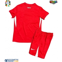 Otroški Nogometni dresi Puran Gostujoči EP 2024 Kratek Rokav (+ Kratke hlače)